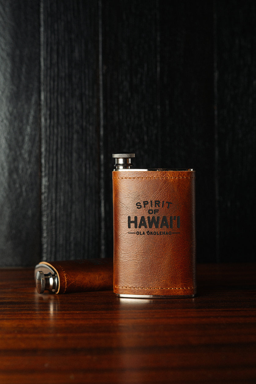Ola ʻŌkolehao, Spirit of Hawaiʻi Flask (Hilo Pickup)
